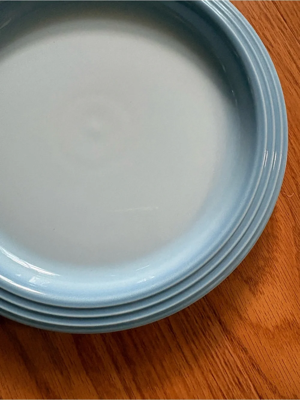 Le Creuset Coastal Blue 23cm Round Plate